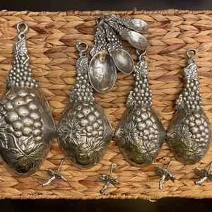 Arthur Court Grapevine Measuring Cups & Spoons